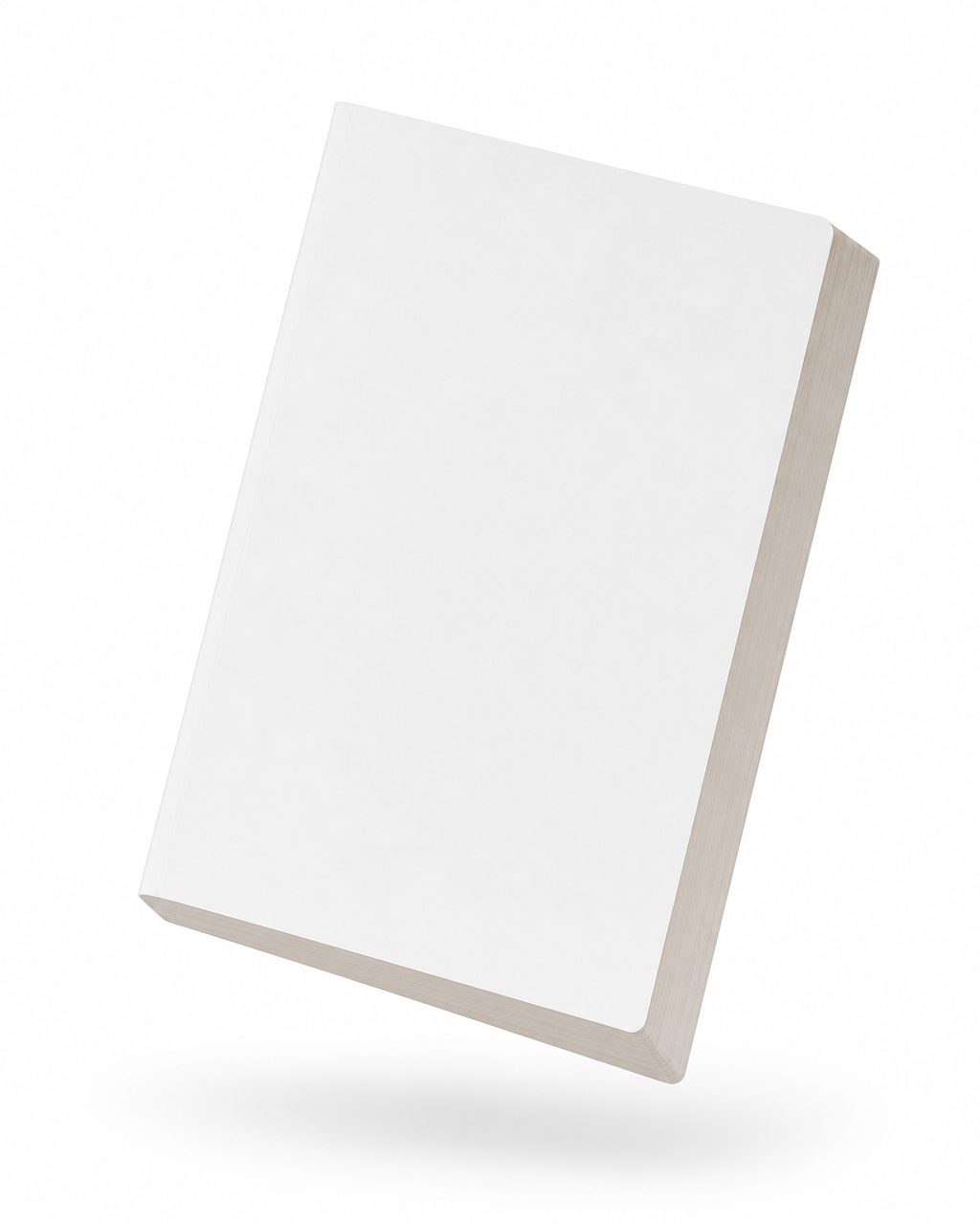 Blank thick book, Corner hang angle